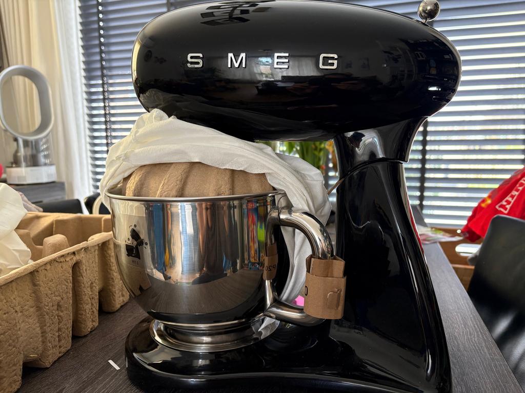 SMEG SMF03BLEU - Keukenmachine - Zwart - 800 W - Full Color, 4 liter of meer, -, -, Nieuw