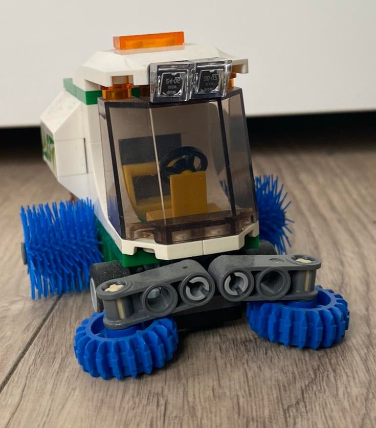 Lego Schoonmaak Auto, Kinderen en Baby's, Speelgoed | Duplo en Lego, Ophalen of Verzenden, Zo goed als nieuw