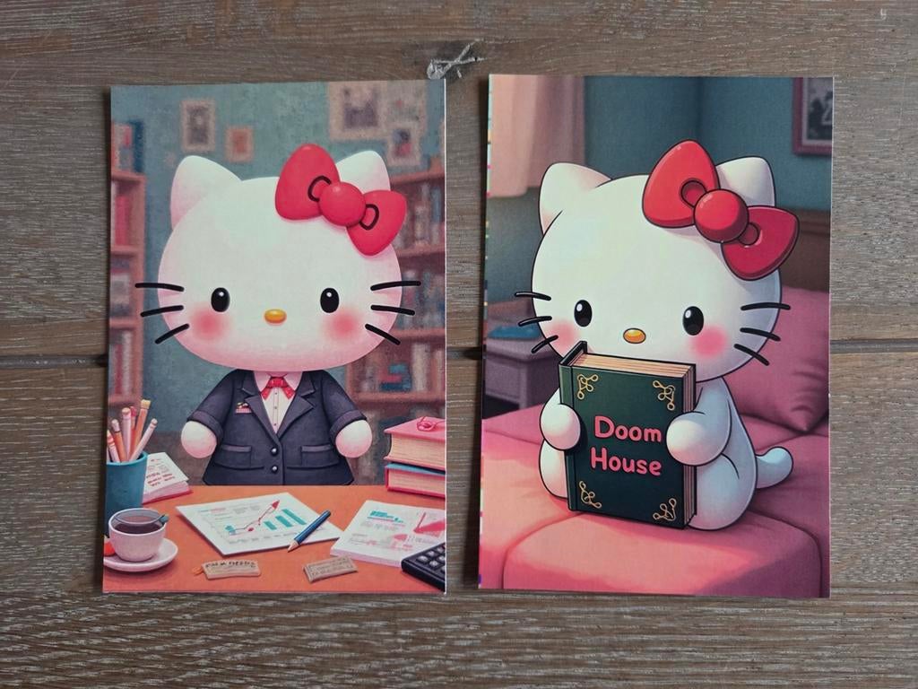 HELLO KITTY STUDEREN 4, Ophalen