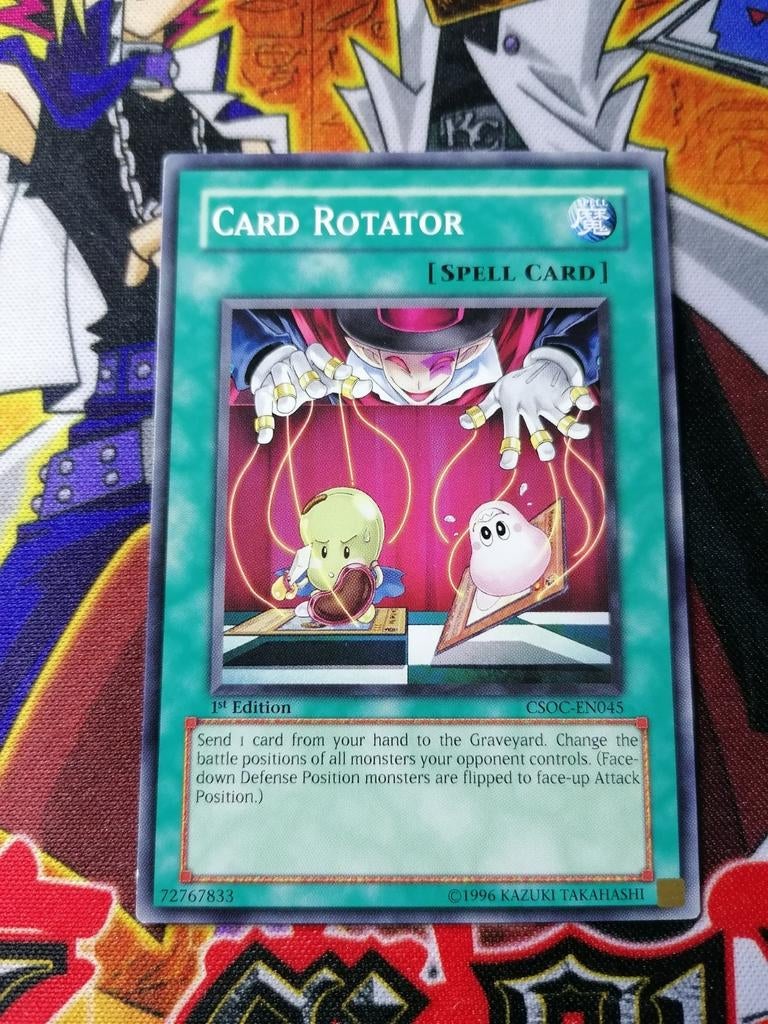 Card Rotator - CSOC - Yu-Gi-Oh, Ophalen of Verzenden, Zo goed als nieuw