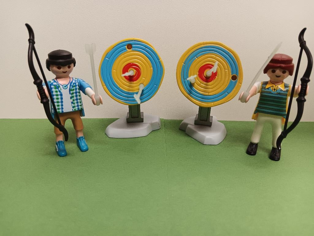 Playmobil Boogschieten, Poppetjes, Onderdelen p.stuk: 2,50, Verzenden, Gebruikt, Los playmobil