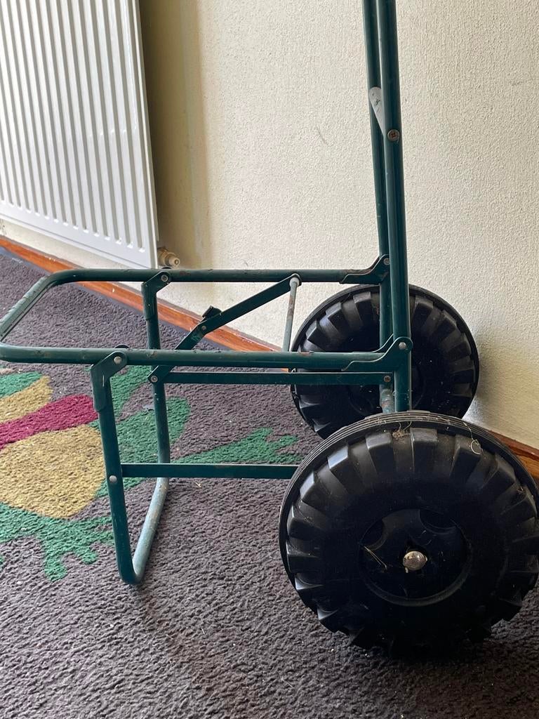 Inklapbare vistrolley met kunststof wielen, Ophalen, Gebruikt, Overige typen