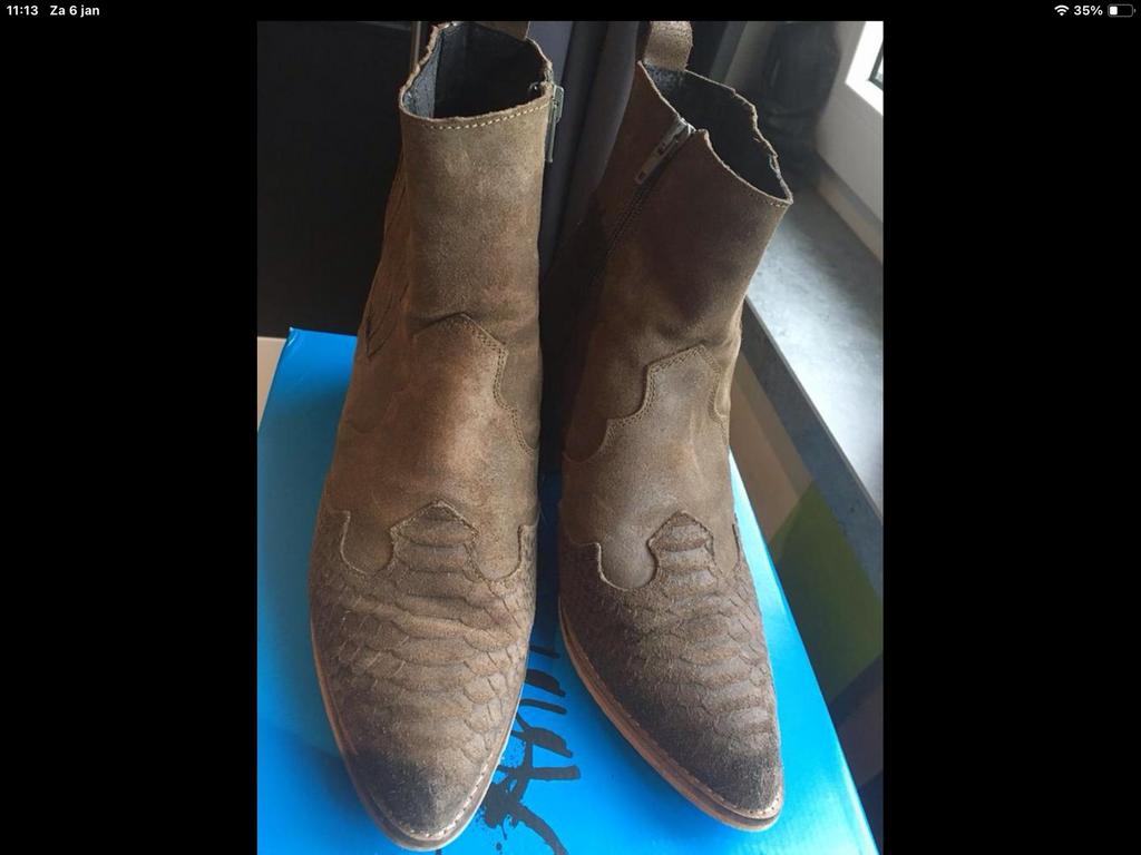 ANN ROCKS laarsjes mt 41 nieuw !, Kleding | Dames, Schoenen, Lage of Enkellaarzen, Nieuw, Ophalen of Verzenden, Groen