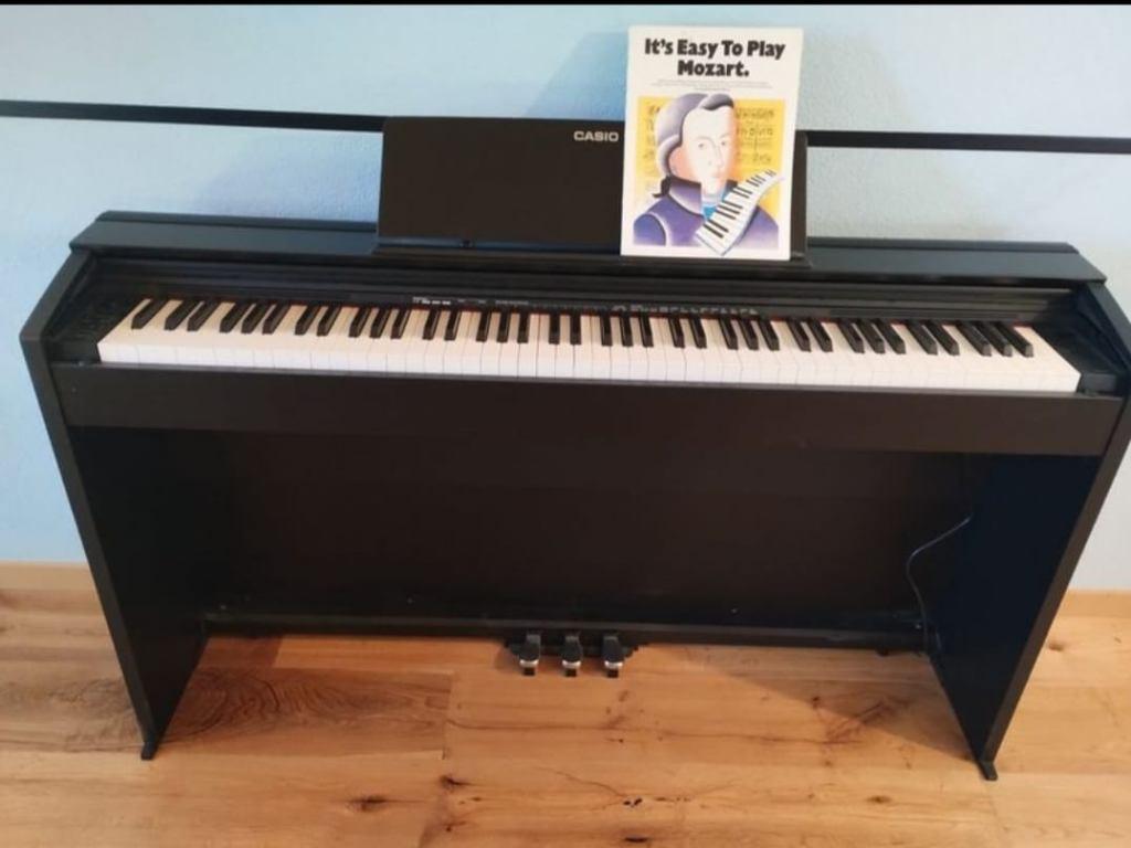 Casio PX-870BK Digitale Piano – Zo goed als nieuw!, Muziek en Instrumenten, Ophalen, Zwart, Digitaal, Zo goed als nieuw