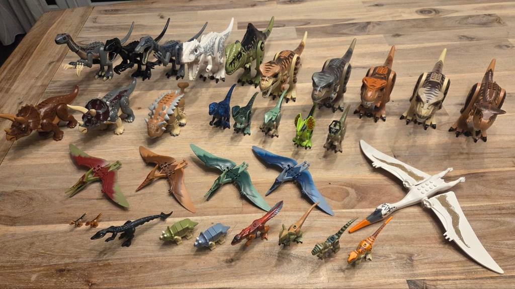 Vele Losse originele Lego Jurassic World Park Dino Dino's, Ophalen of Verzenden, Zo goed als nieuw, Lego