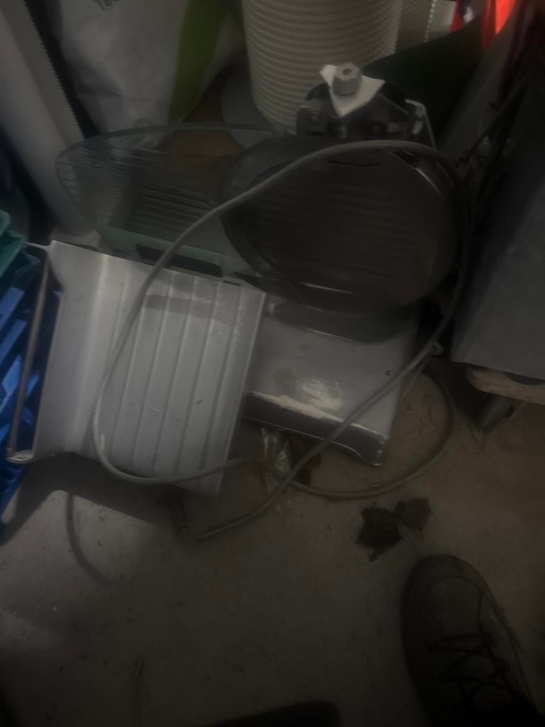 Berkel snijmachine gevallen, Ophalen, Niet werkend