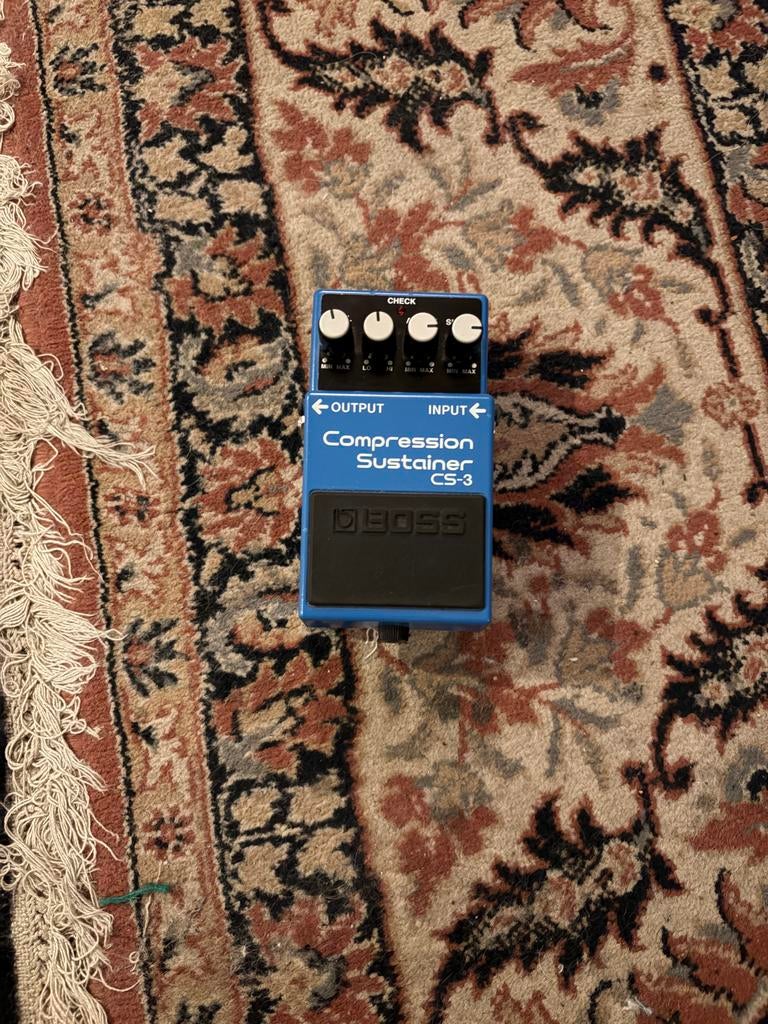 Boss Compression Sustainer CS-3, Muziek en Instrumenten, Effecten, Ophalen of Verzenden, Gebruikt, Compressor