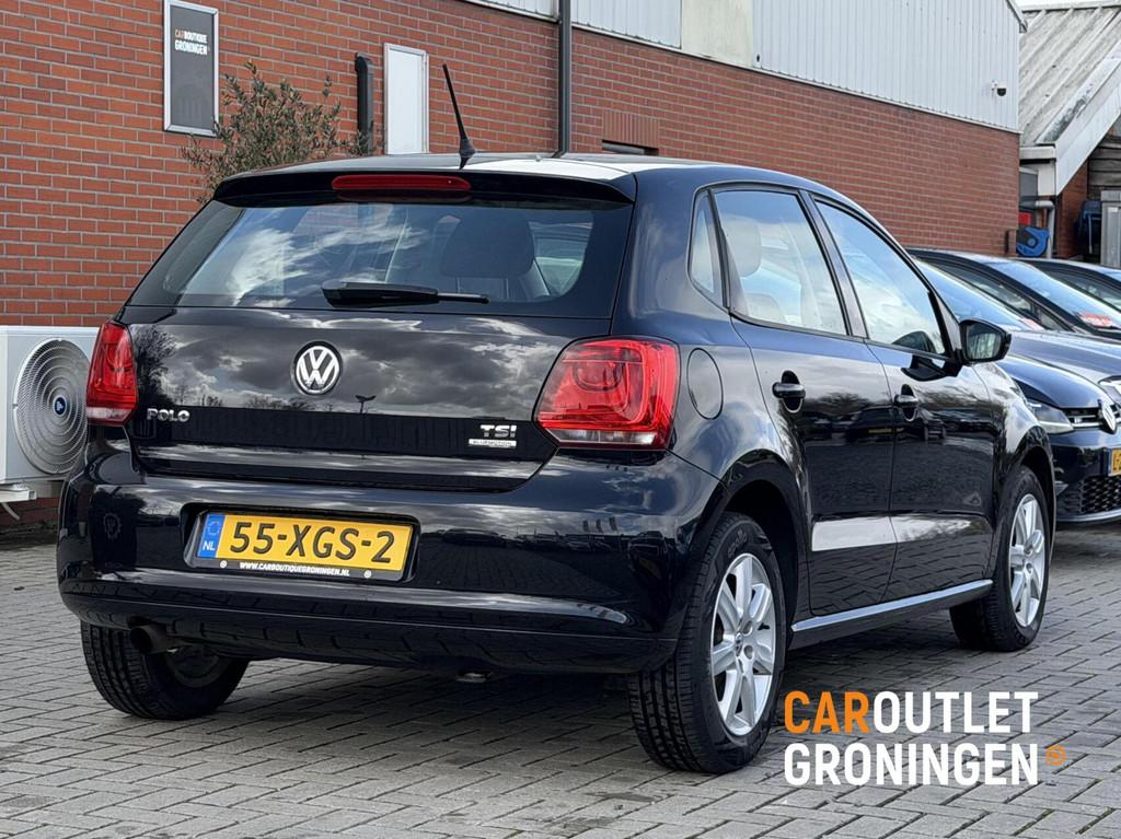 Volkswagen Polo 1.2 TSI | NWE APK | AIRCO | CRUISE | ORI NL, Voorwielaandrijving, Euro 5, Stof, Zwart