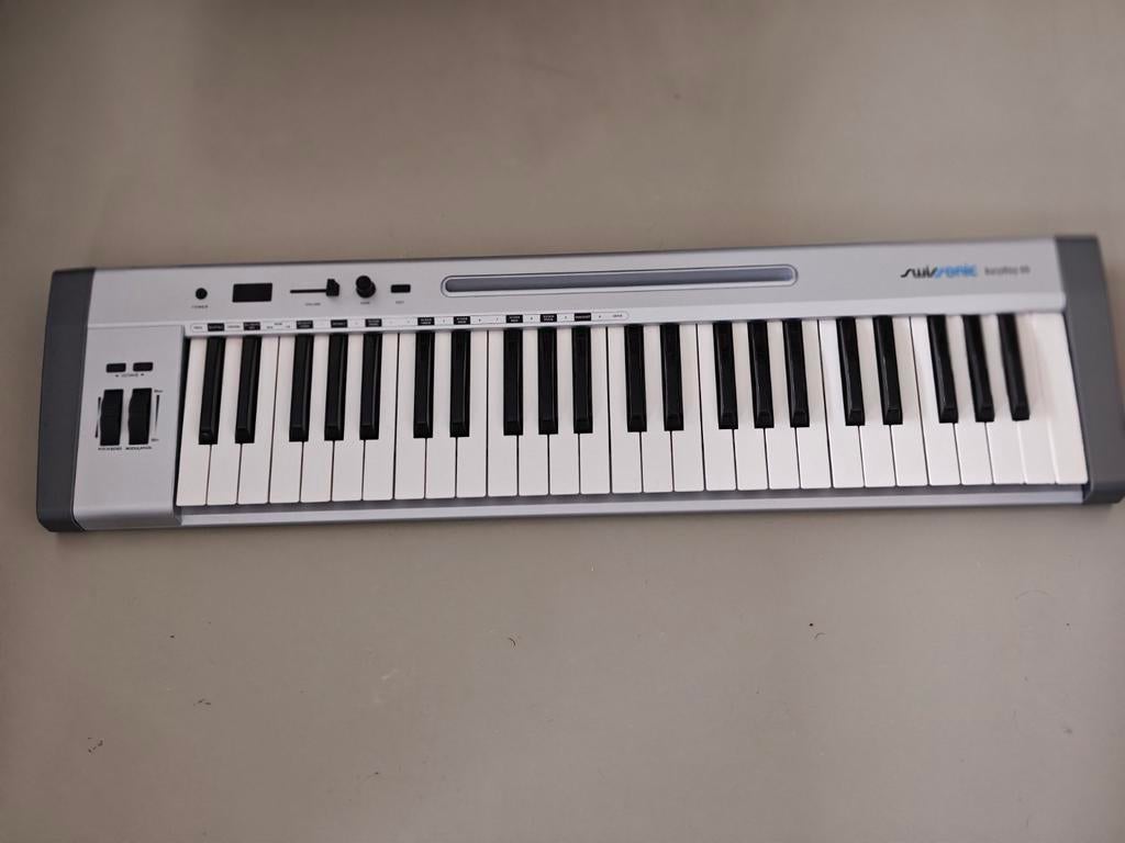 Swissonic Easykey 49 MIDI Keyboard, Zo goed als nieuw, Midi-aansluiting, Ophalen, 49 toetsen