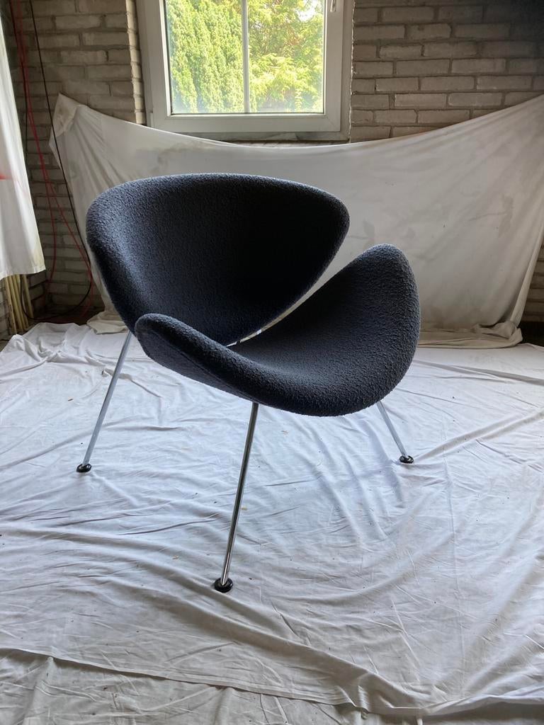Originele Hoge Artifort Pierre Paulin Orange Slice Fauteuil, Huis en Inrichting, Fauteuils, Ophalen, Design Klassieker, Minder dan 75 cm