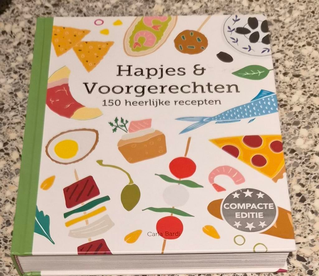 Hapjes en voorgerechten, Boeken, Ophalen, Nieuw