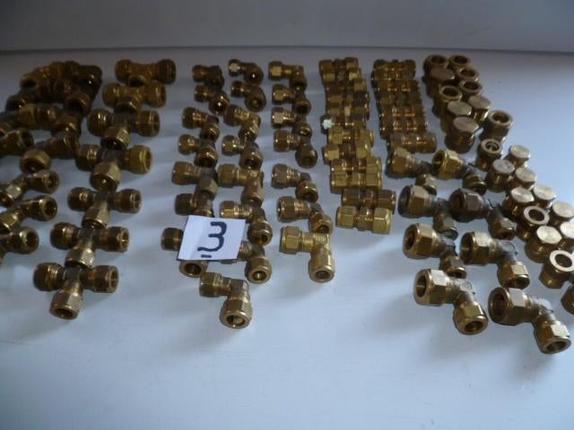 KNEL KOPPELINGEN VAN  10,,12  ,,15 MM NIEUW, Ophalen of Verzenden, Nieuw