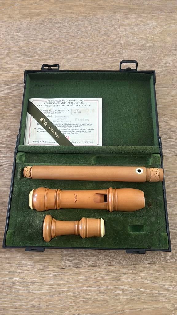 Moeck 339 blokfluit, Ophalen, Gebruikt, Met koffer, hoes of etui