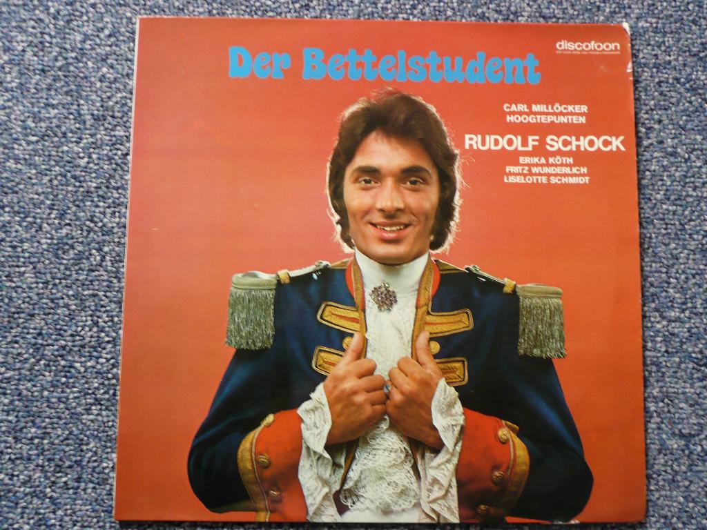LP Der Bettelstudent- Carl millöcker rudolf schock, Ophalen, Gebruikt, Opera of Operette, Romantiek