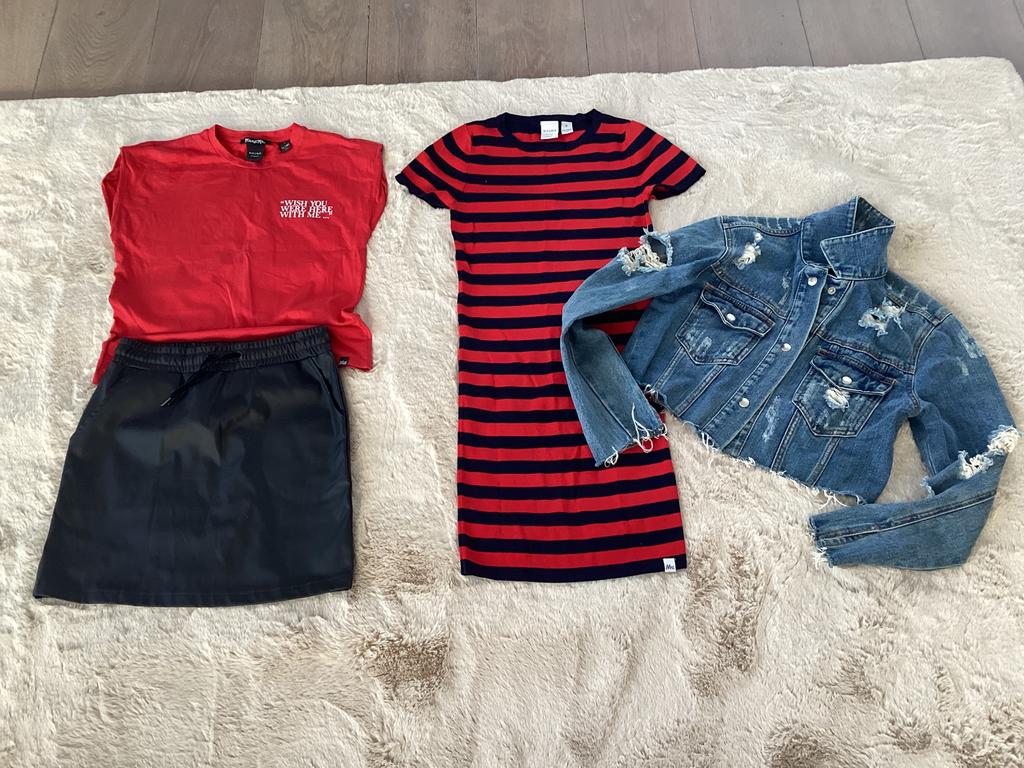 Meisjes kleding pakket meiden kleding jurk rok jas 158 164, Ophalen of Verzenden, Zo goed als nieuw, Meisje, Jurk of Rok