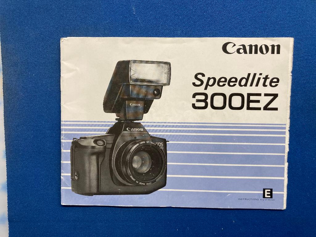 Canon 300EZ  Speedlite flitser, Ophalen of Verzenden, Zo goed als nieuw, Canon