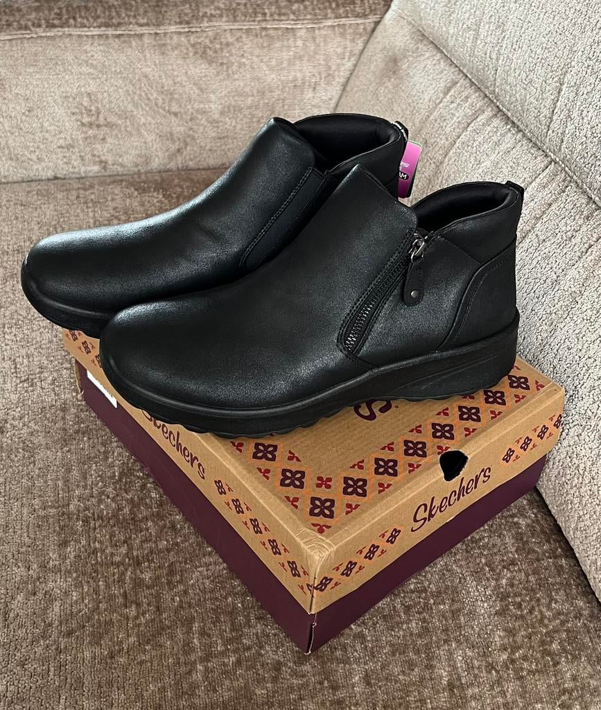 Skechers, Kleding | Dames, Zwart, Lage of Enkellaarzen, Nieuw, Ophalen of Verzenden