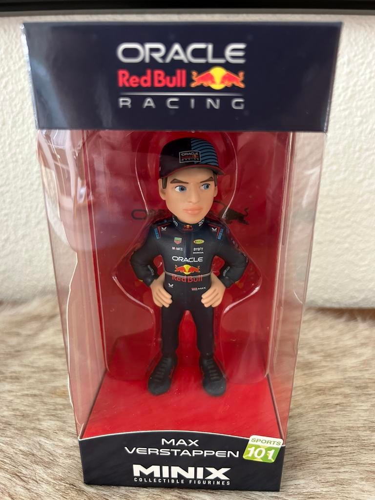 NIEUW Max Verstappen pop Minix Red Bull Racing Team F1 AKTIE, Ophalen of Verzenden, Nieuw