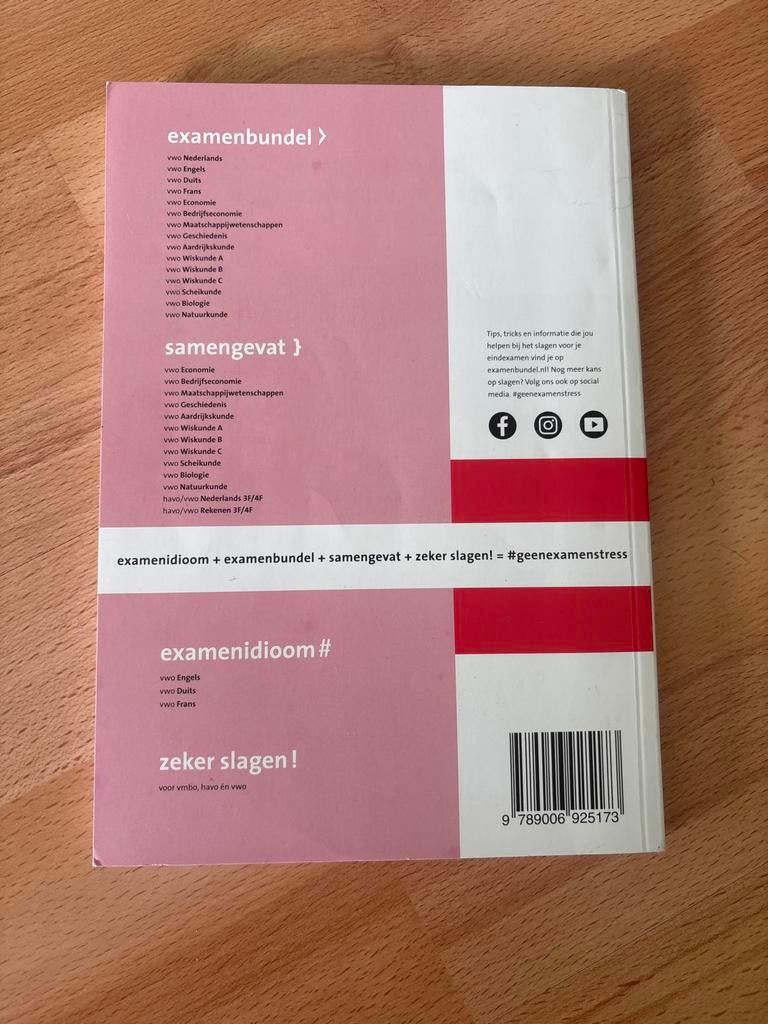 Examenbundels havo/vwo Economie, Bedrijfseconomie, Geschiede, Ophalen of Verzenden, Zo goed als nieuw, HAVO, Economie