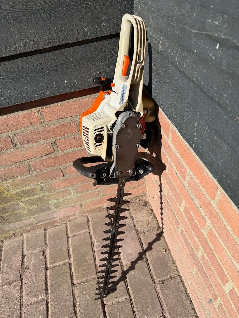 Stihl hs45 heggeschaar, Tuin en Terras, Heggenscharen, Ophalen, Zo goed als nieuw, Benzine