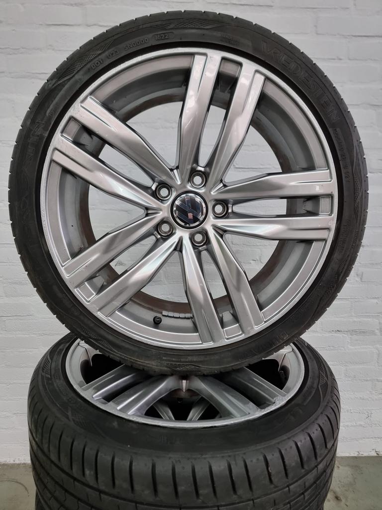 18 inch VW Golf 7 A- Merk zomerwielen 6.5 mm Durban, 18 inch, Gebruikt, Banden en Velgen, Ophalen of Verzenden