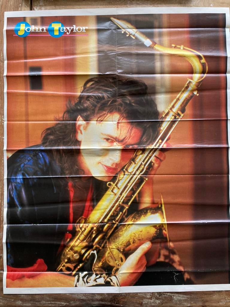 A2 Poster JOHN TAYLOR DURAN DURAN, Ophalen of Verzenden