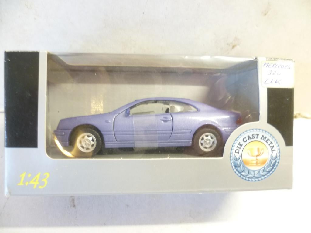Cararama Mercedes Benz 320 CLK in doos 1:43 modelauto., Hobby en Vrije tijd, Modelauto's | 1:43, Ophalen of Verzenden, Nieuw, Auto