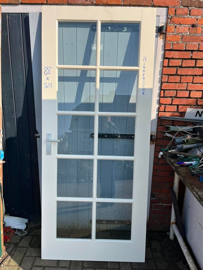 Bedsteedeur. Oude paneeldeur. Antieke deuren . Masieve deur, Ophalen of Verzenden, Zo goed als nieuw, Buitendeur