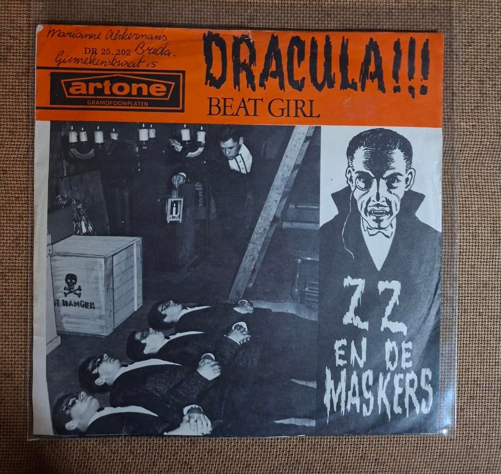ZZ en de Maskers  - Dracula - Single is TOP, Gebruikt, Verzenden, 7 inch, Single
