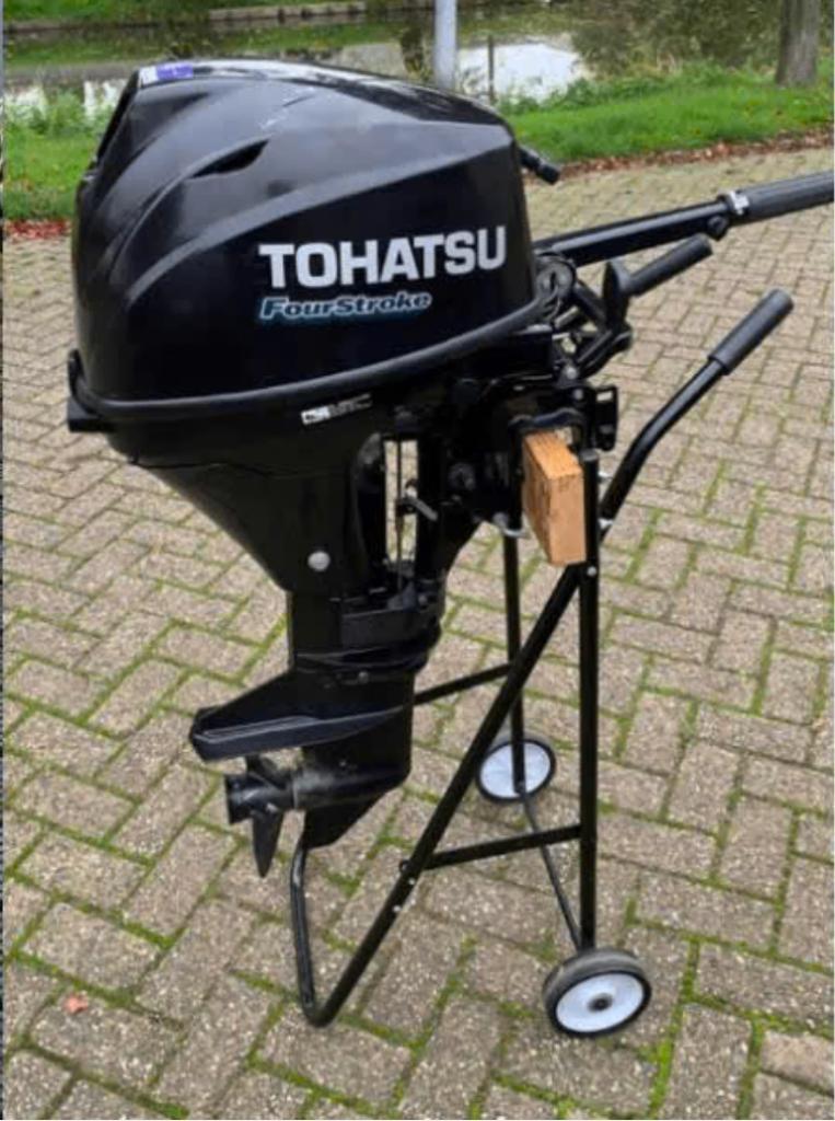 Tohatsu 9.8 pk 4-takt motor, Ophalen, Gebruikt