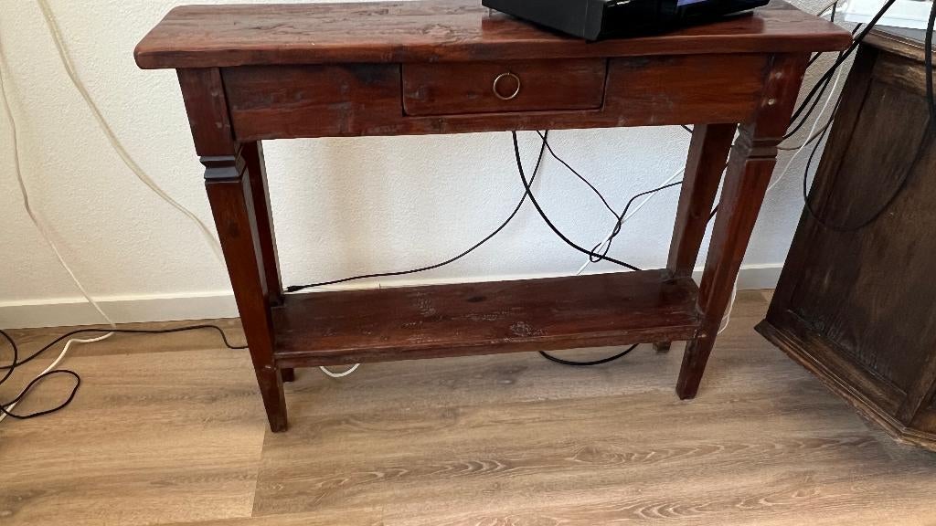 side table, koloniaal, Ophalen, Gebruikt, 50 tot 100 cm, Koloniaal