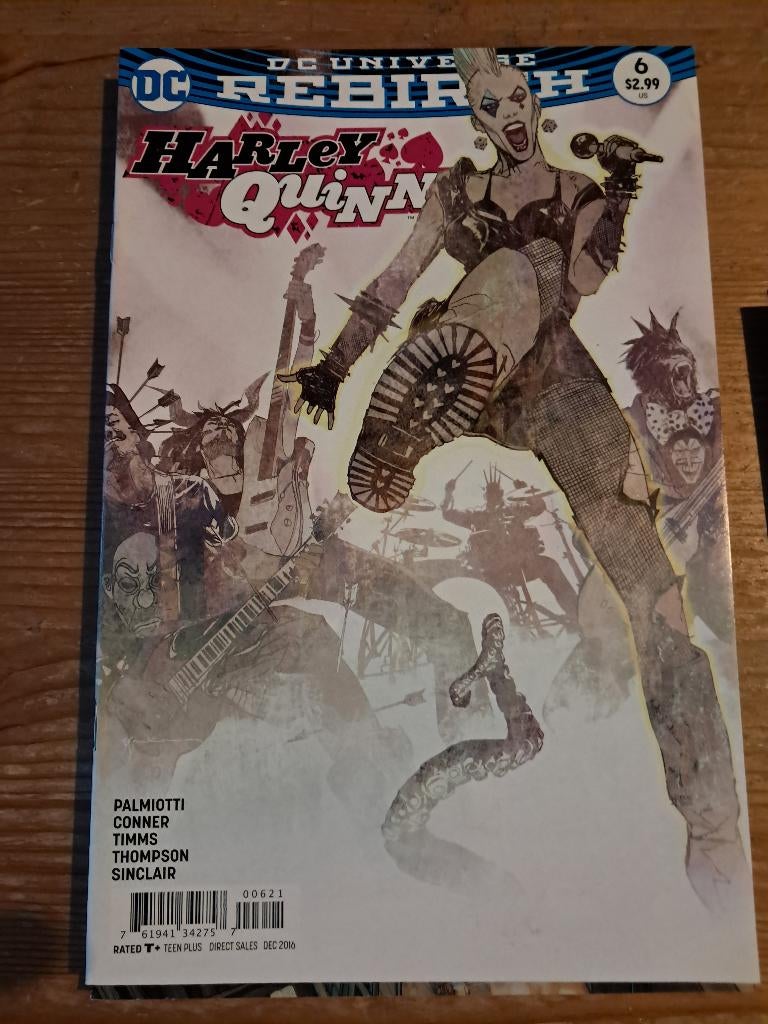 Harley quinn #6, Amerika, Palmiotti, Zo goed als nieuw, Ophalen