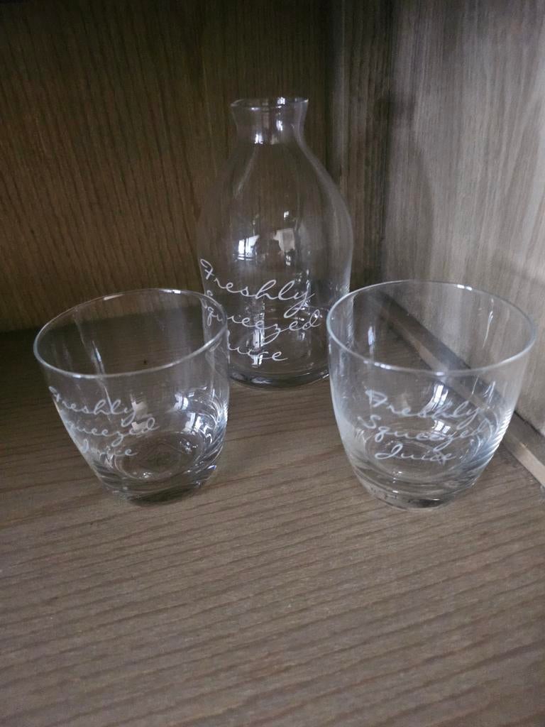 Water of jus orange setje nieuw riviera maison, Verzamelen, Ophalen of Verzenden, Nieuw