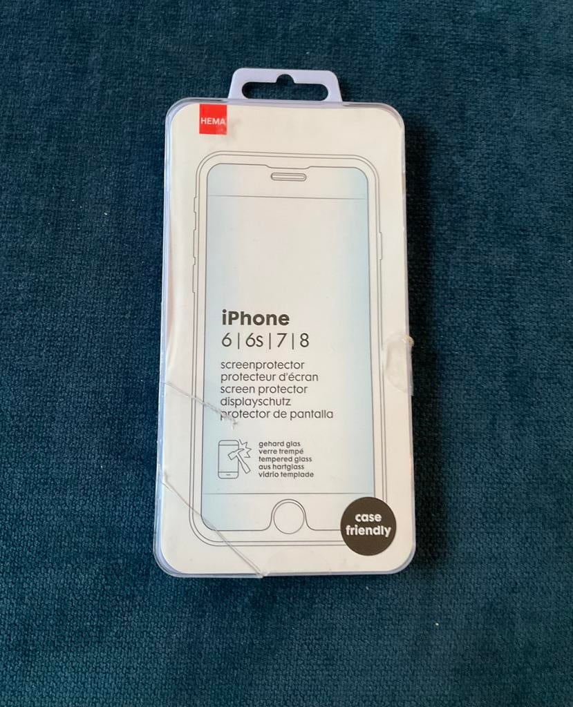 Hema screenprotector iPhone 6/6s/7/8, Ophalen of Verzenden, IPhone 6