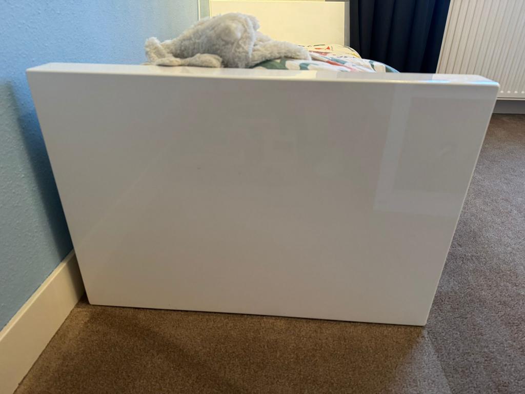 Kinderbed met matras en compleet beddengoed, Gebruikt, 70 tot 85 cm, Ophalen of Verzenden, Matras