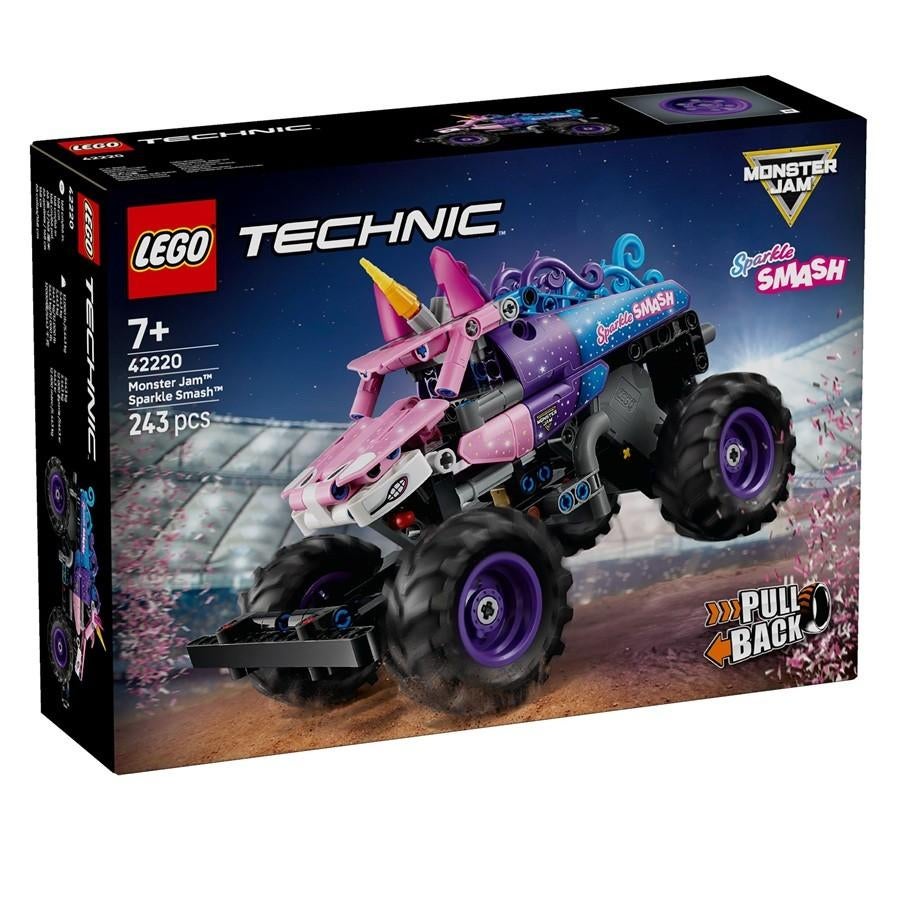 LEGO Technic 42220 Monster Jam Sparkle Smash pull-back, Kinderen en Baby's, Speelgoed | Duplo en Lego, Nieuw, Lego, Complete set