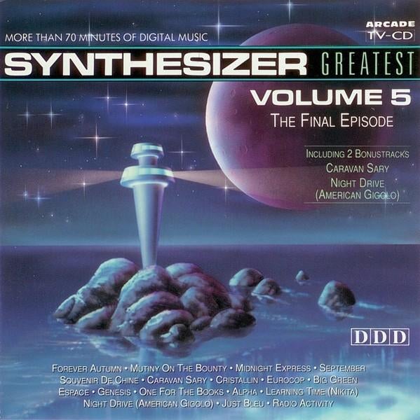 C.D. (1990) SYNTHESIZER Greatest volume 5 - Ed Starink, Ophalen of Verzenden, Gebruikt
