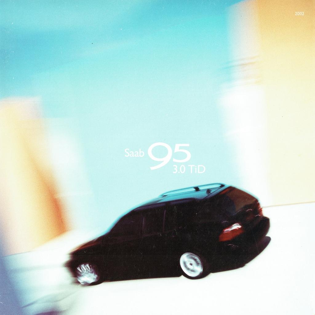 Folder Saab 9-5 3.0 TiD (2002), Verzenden, Gelezen, Overige merken