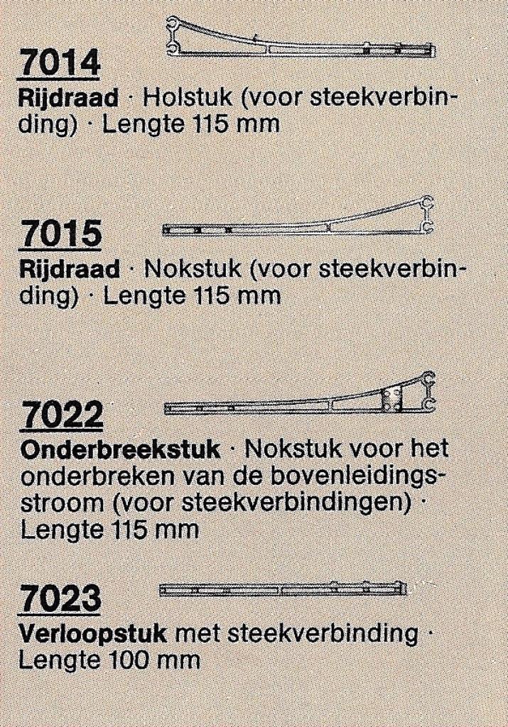Bovenleiding Marklin 7014 7015 7022 7023, Hobby en Vrije tijd, Modeltreinen | H0, Gelijkstroom of Wisselstroom, Rails, Ophalen of Verzenden