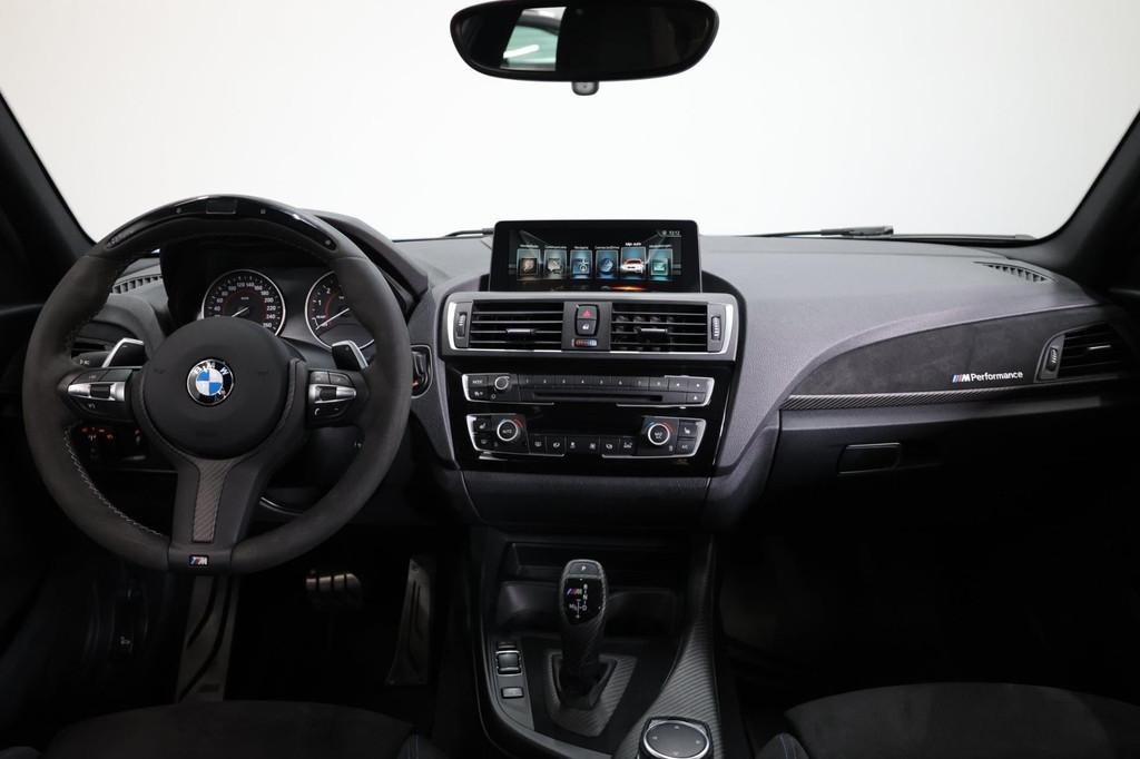 BMW 1-serie M140i xDrive M-PERFORMANCE LED/SCHUIFDAK/ALCANTA, Gebruikt, Blauw, Alcantara, 340 pk