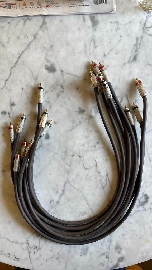 Interlink Audioquest, Ophalen of Verzenden, Gebruikt, Minder dan 2 meter, Interlink-kabel