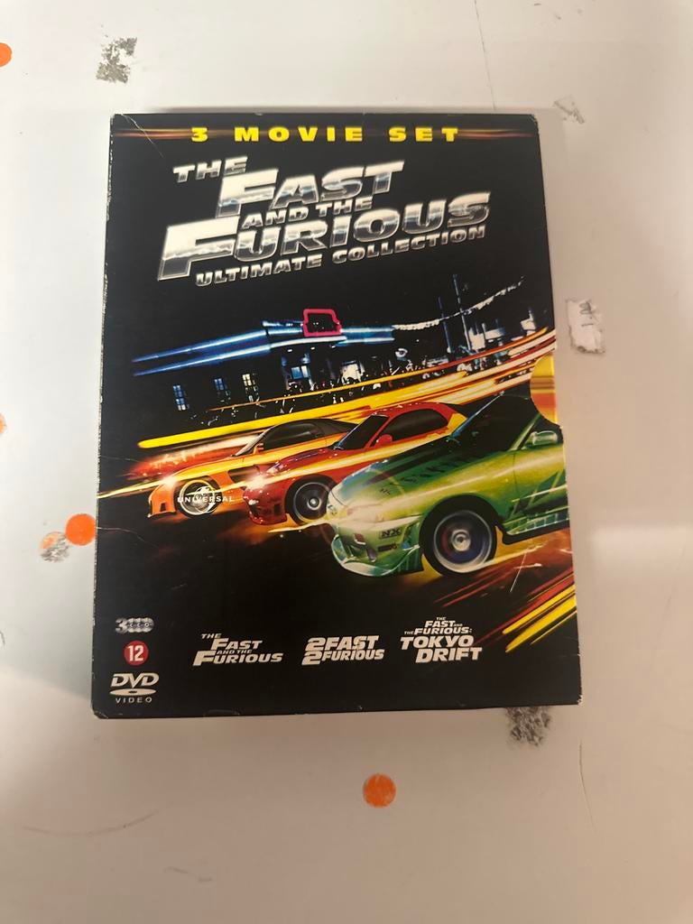 The Fast and the Furious Ultimate Collection DVD Boxset, Vanaf 12 jaar, Ophalen of Verzenden, Gebruikt, Boxset