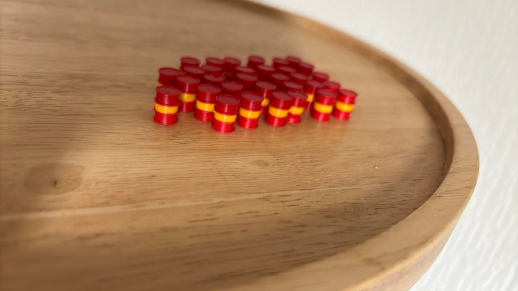 KIBRI 39386 BENZIN TAESSER 32 STUKS, Ophalen of Verzenden, Zo goed als nieuw