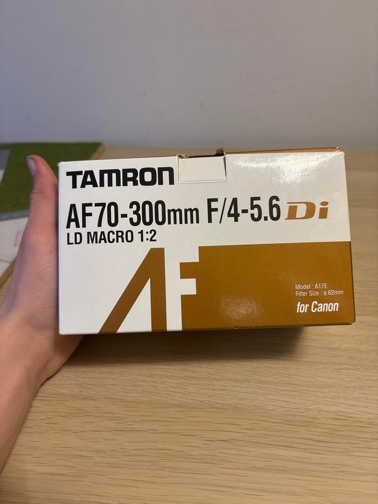 Tamron AF70-300mm F/4-5.6 Di LD MACRO 1:2 voor Canon, Ophalen of Verzenden, Nieuw, Telelens, Zoom