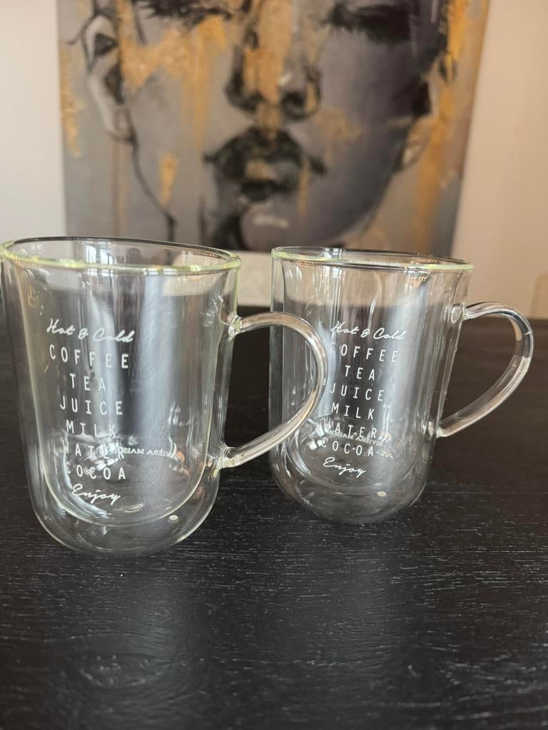 Riviera maison glazen, Verzamelen, Glas en Borrelglaasjes, Ophalen, Zo goed als nieuw, Overige typen