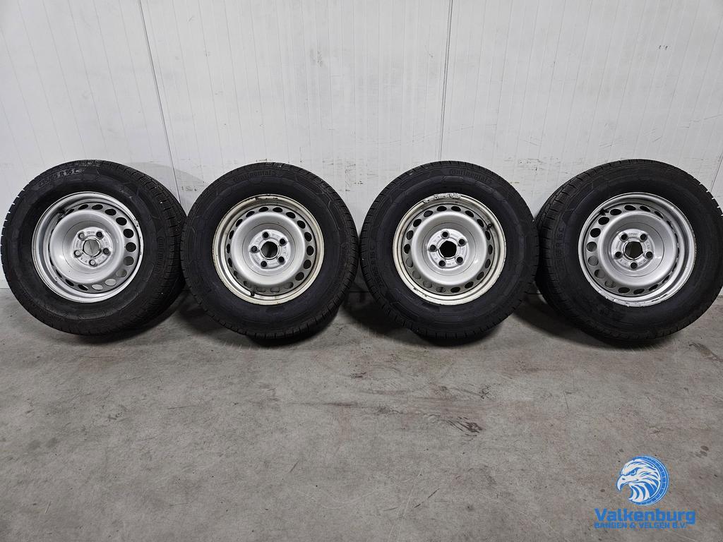 9mm! Originele VW Crafter MAN TGE 16 inch stalen velgen TPMS, -, Banden en Velgen, 235 mm, -