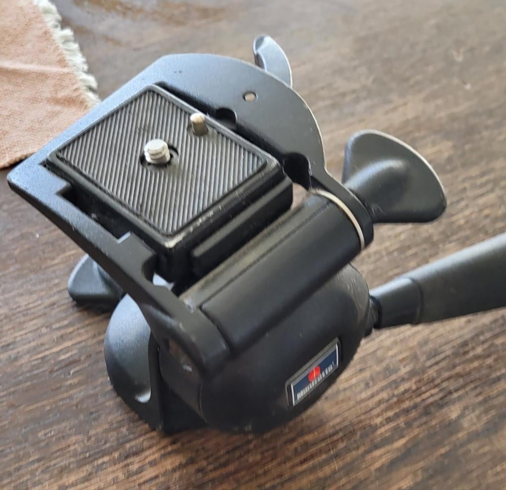 Manfrotto Video kop met baseplate, Ophalen of Verzenden