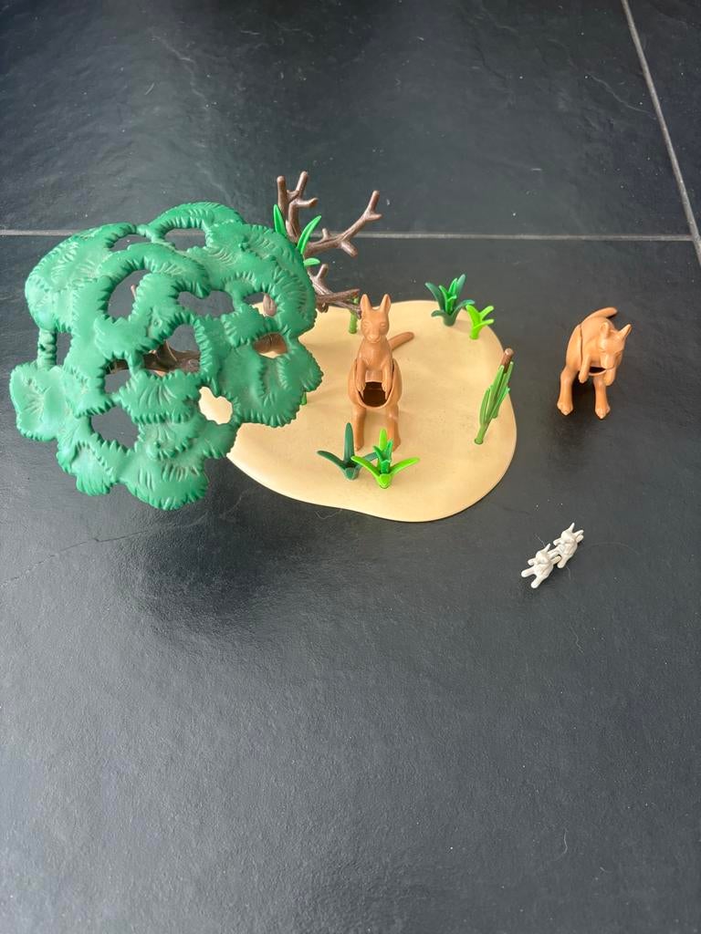 Playmobil Kangoeroe met baby en andere dieren, Ophalen of Verzenden, Gebruikt, Jongen of Meisje