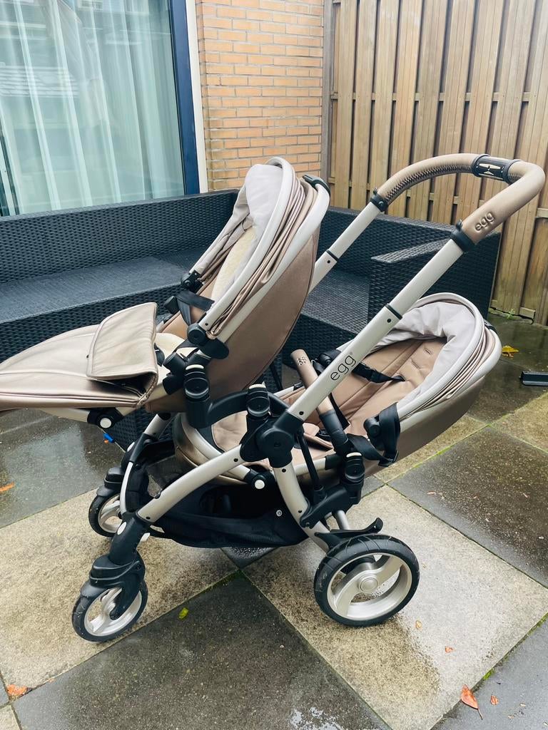 Tweeling Kinderwagen, Ophalen, Zo goed als nieuw, Kinderwagen, Overige merken
