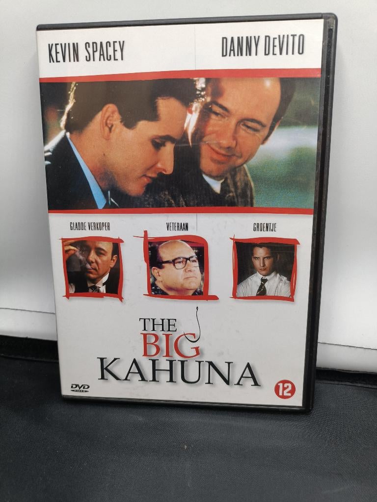 dvd the big kahuna, Vanaf 12 jaar, Ophalen, Zo goed als nieuw, Romantische komedie